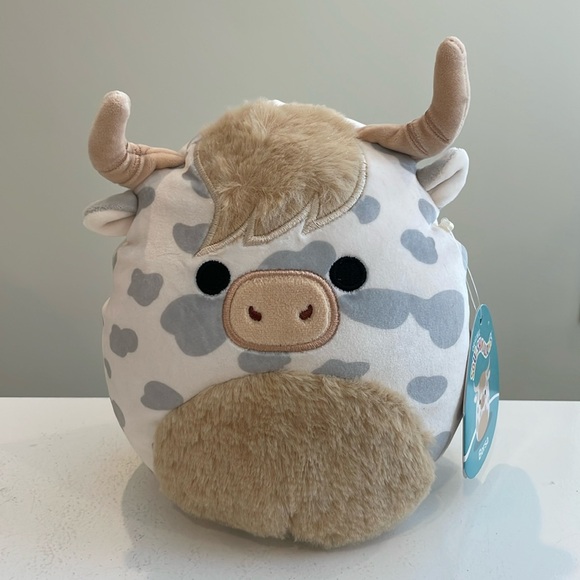 NWT 7.5”’Borsa the Highland Cow Squishmallow - Picture 1 of 4